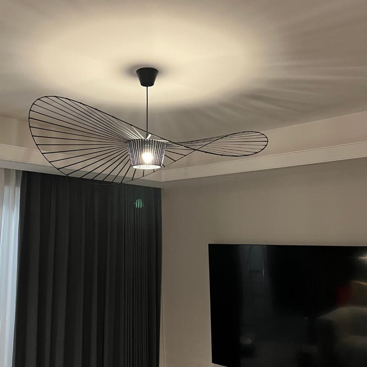 French Vertigo Fiberglass Chandelier Modern Vintage Light | Vinlighting | Vinlighting