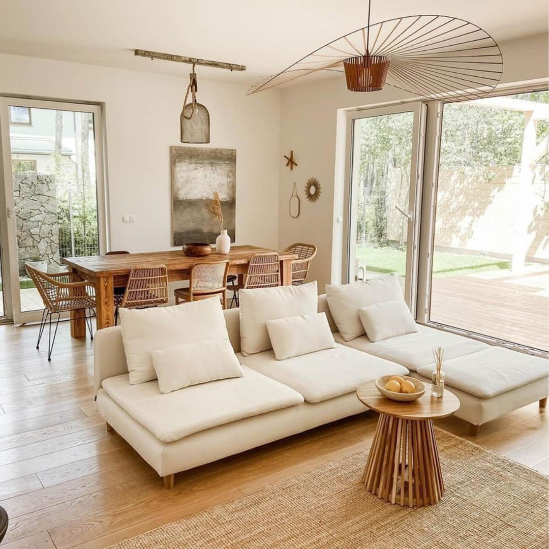 French Vertigo Fiberglass Chandelier Modern Vintage Light | Vinlighting | Vinlighting
