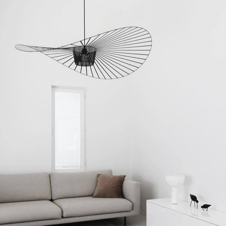French Vertigo Fiberglass Chandelier Modern Vintage Light | Vinlighting | Vinlighting