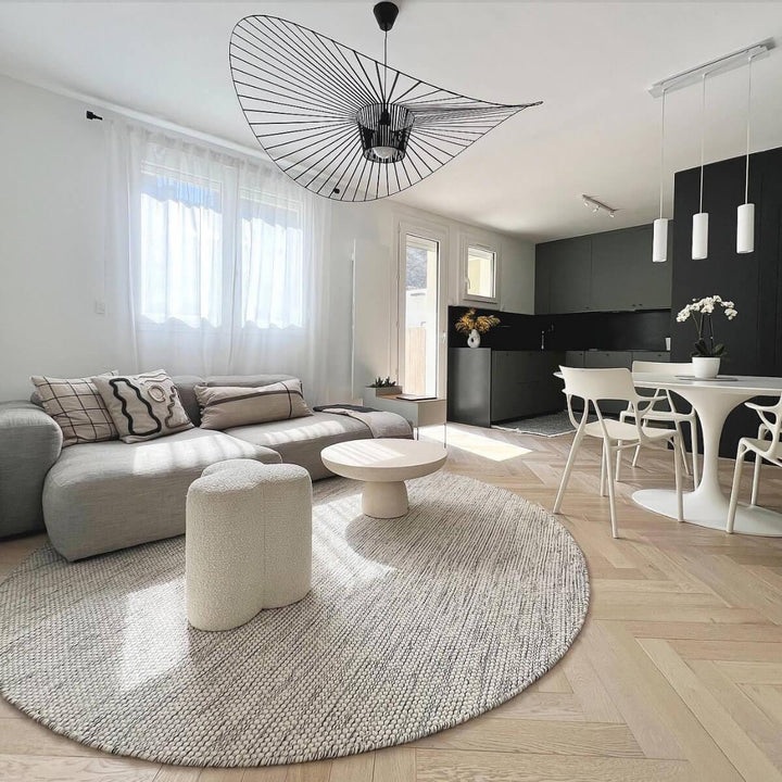 French Vertigo Fiberglass Chandelier Modern Vintage Light | Vinlighting | Vinlighting