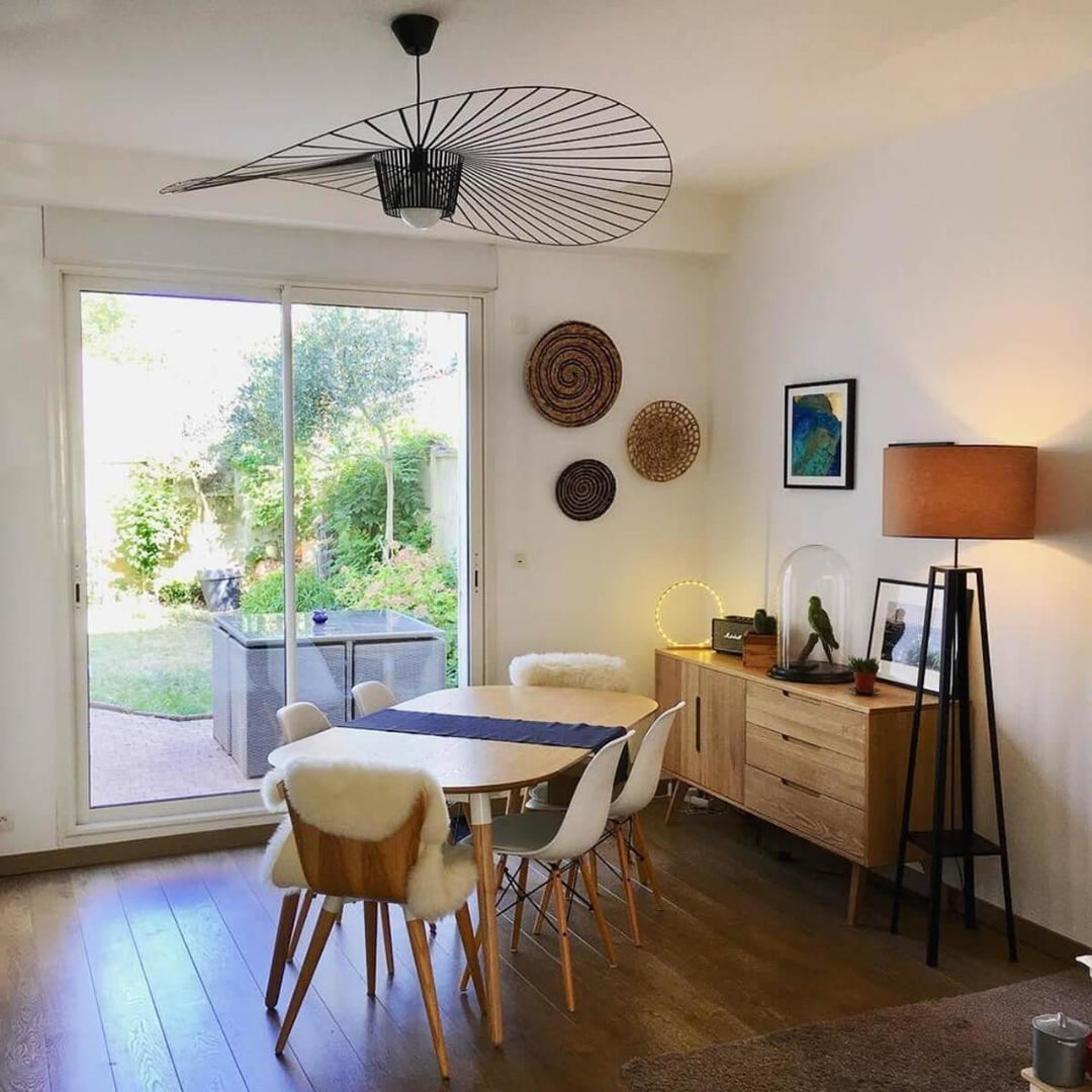French Vertigo Fiberglass Chandelier Modern Vintage Light | Vinlighting | Vinlighting