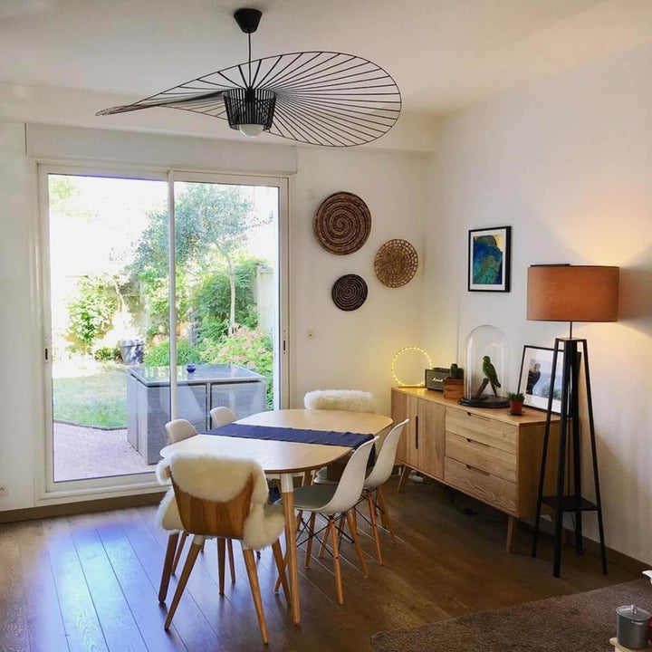 French Vertigo Fiberglass Chandelier Modern Vintage Light | Vinlighting | Vinlighting