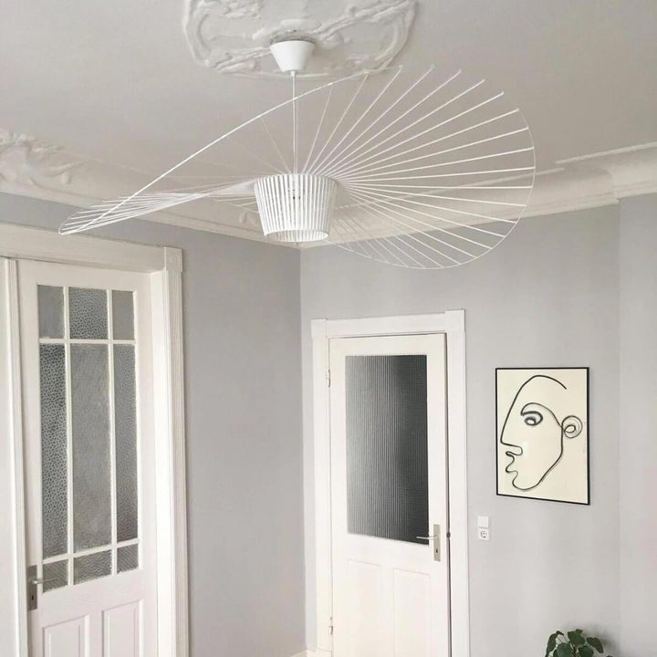 French Vertigo Fiberglass Chandelier Modern Vintage Light | Vinlighting | Vinlighting