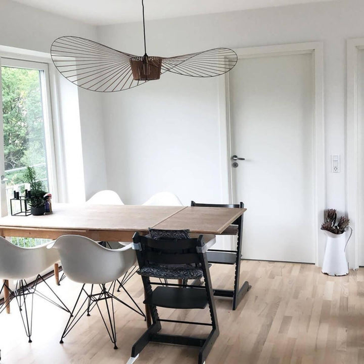 French Vertigo Fiberglass Chandelier Modern Vintage Light | Vinlighting | Vinlighting