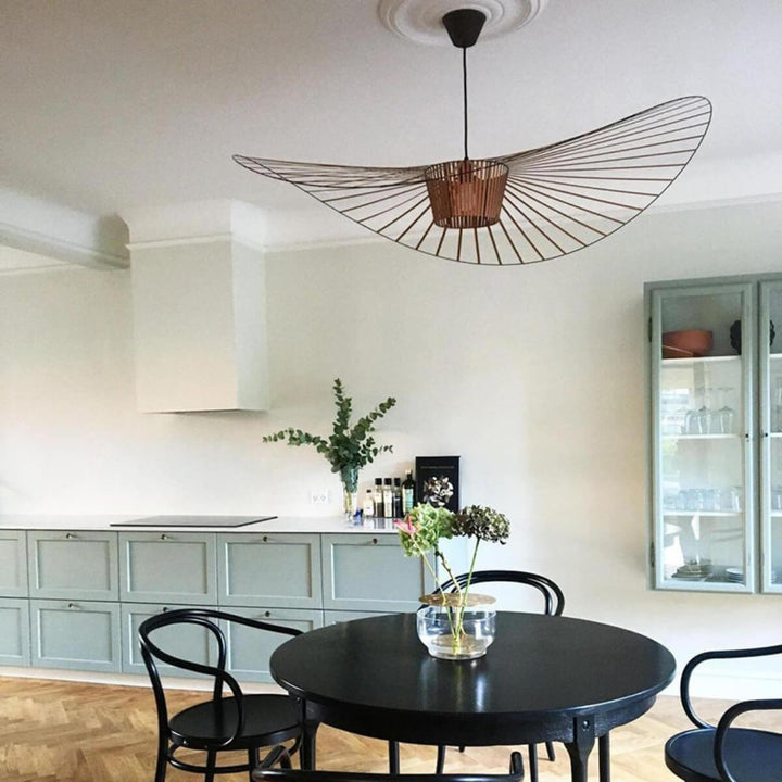 French Vertigo Fiberglass Chandelier Modern Vintage Light | Vinlighting | Vinlighting