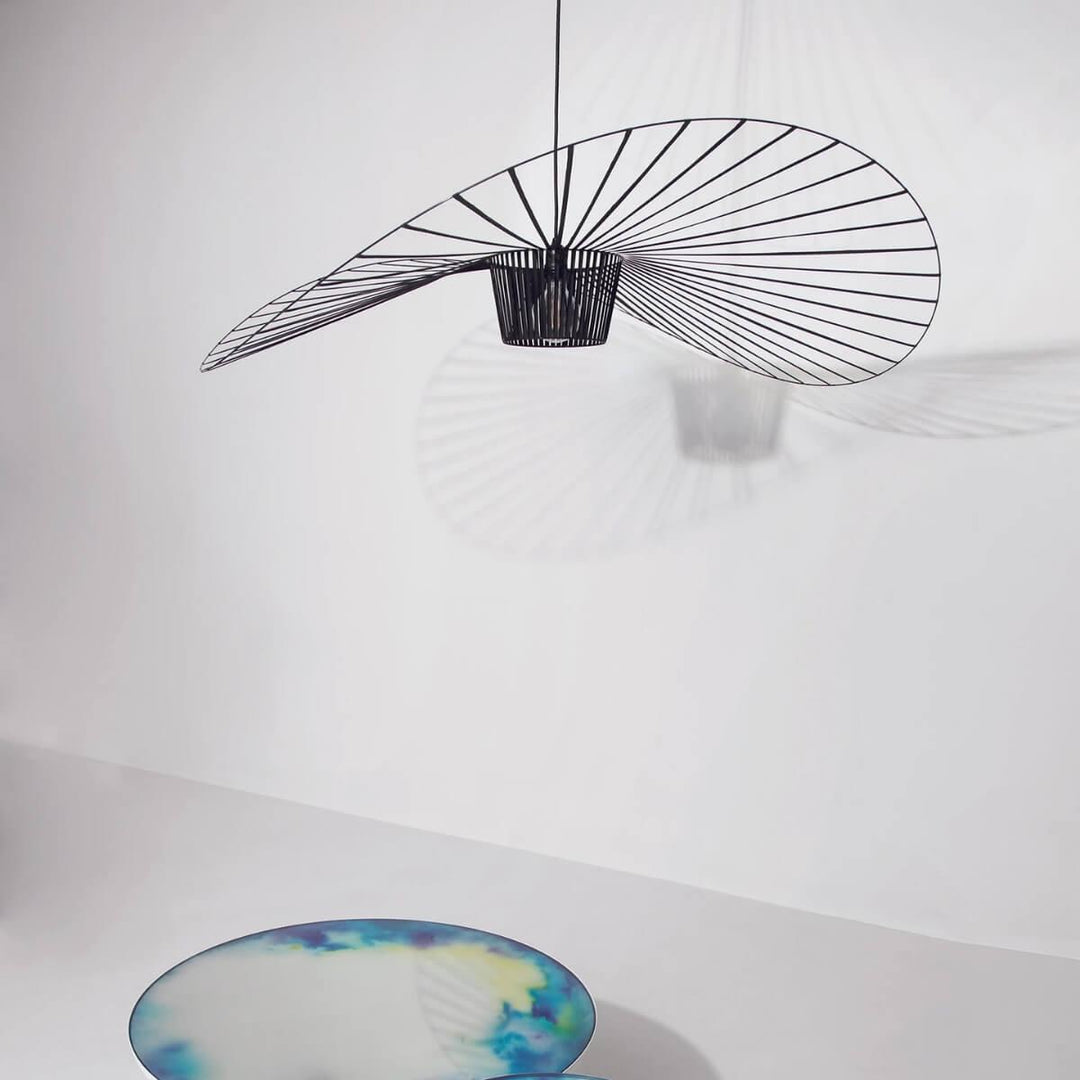 French Vertigo Fiberglass Chandelier Modern Vintage Light | Vinlighting | Vinlighting
