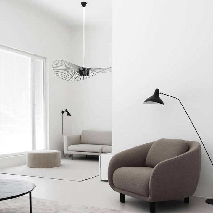 French Vertigo Fiberglass Chandelier Modern Vintage Light | Vinlighting | Vinlighting