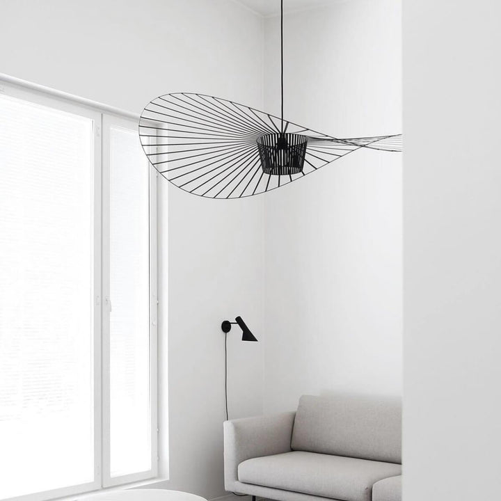 French Vertigo Fiberglass Chandelier Modern Vintage Light | Vinlighting | Vinlighting