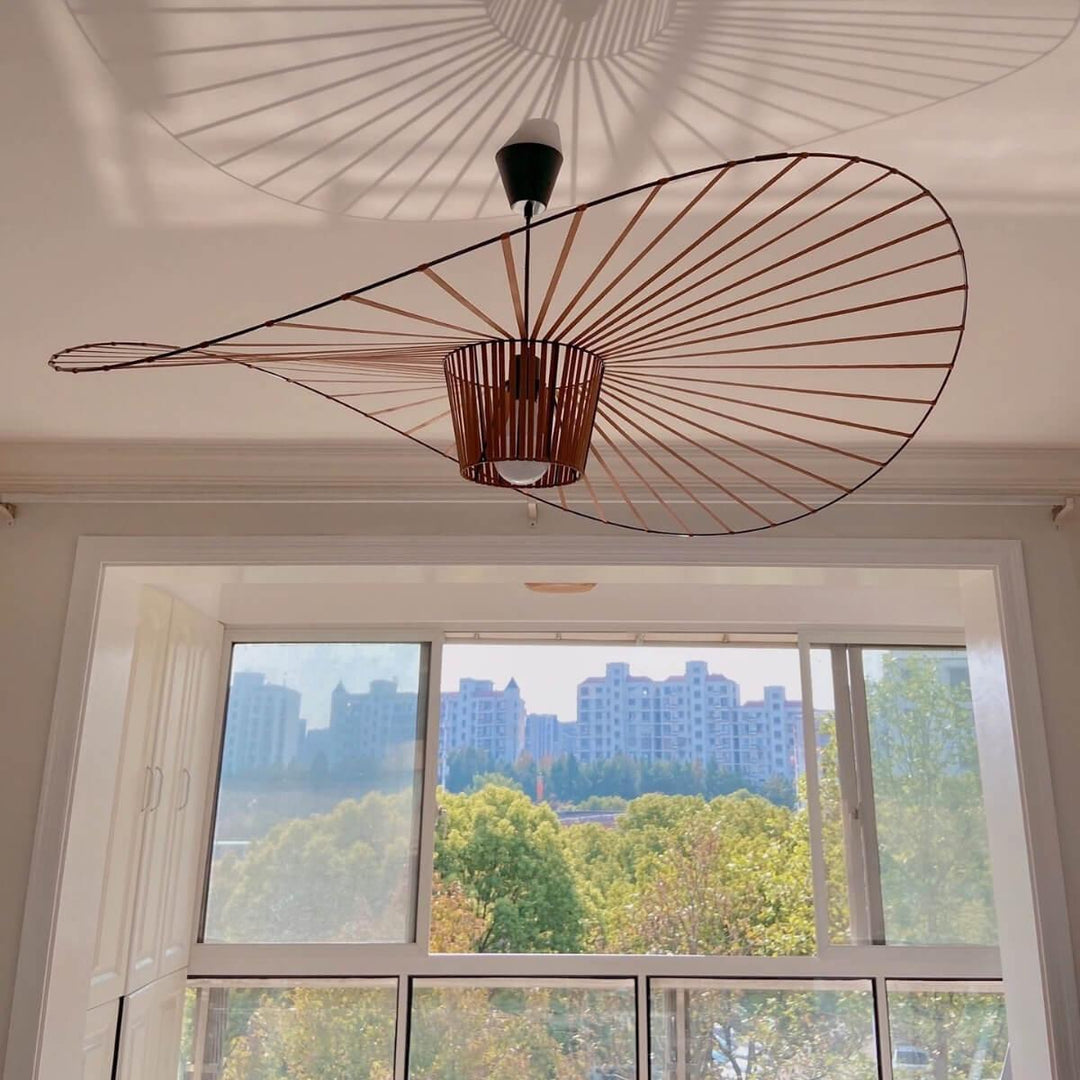 French Vertigo Fiberglass Chandelier Modern Vintage Light | Vinlighting | Vinlighting