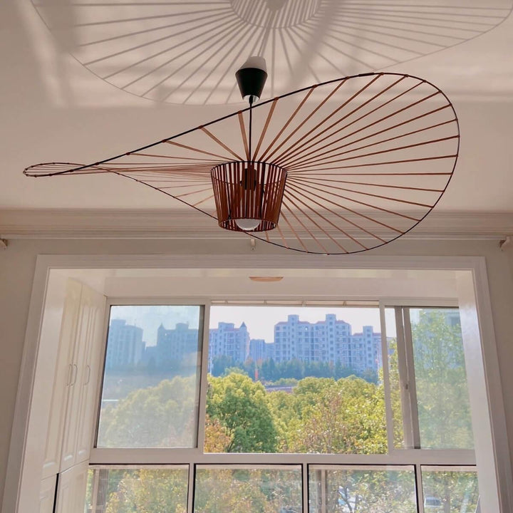 French Vertigo Fiberglass Chandelier Modern Vintage Light | Vinlighting | Vinlighting
