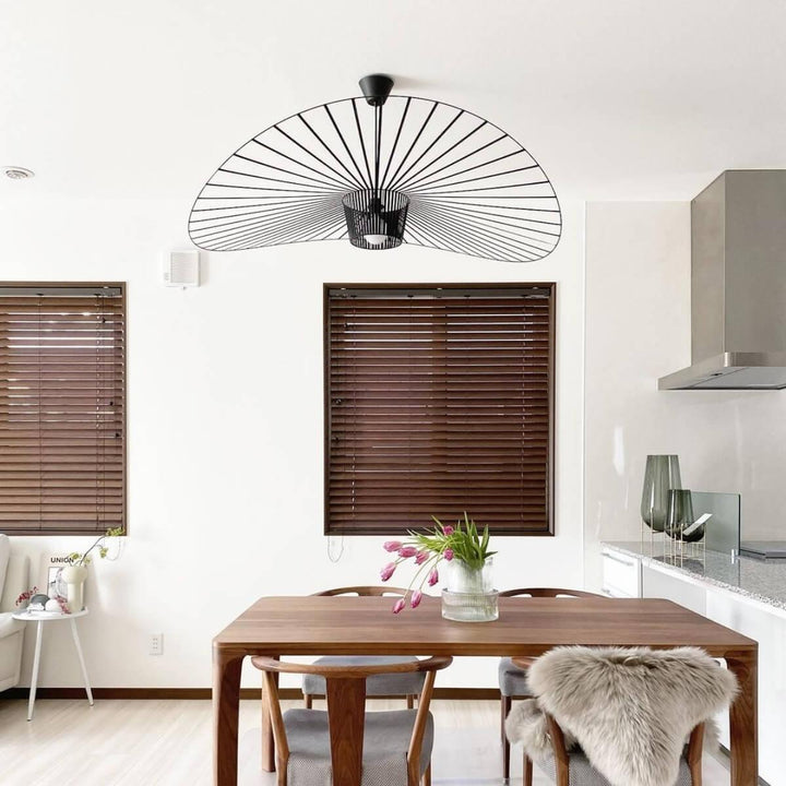 French Vertigo Fiberglass Chandelier Modern Vintage Light | Vinlighting | Vinlighting