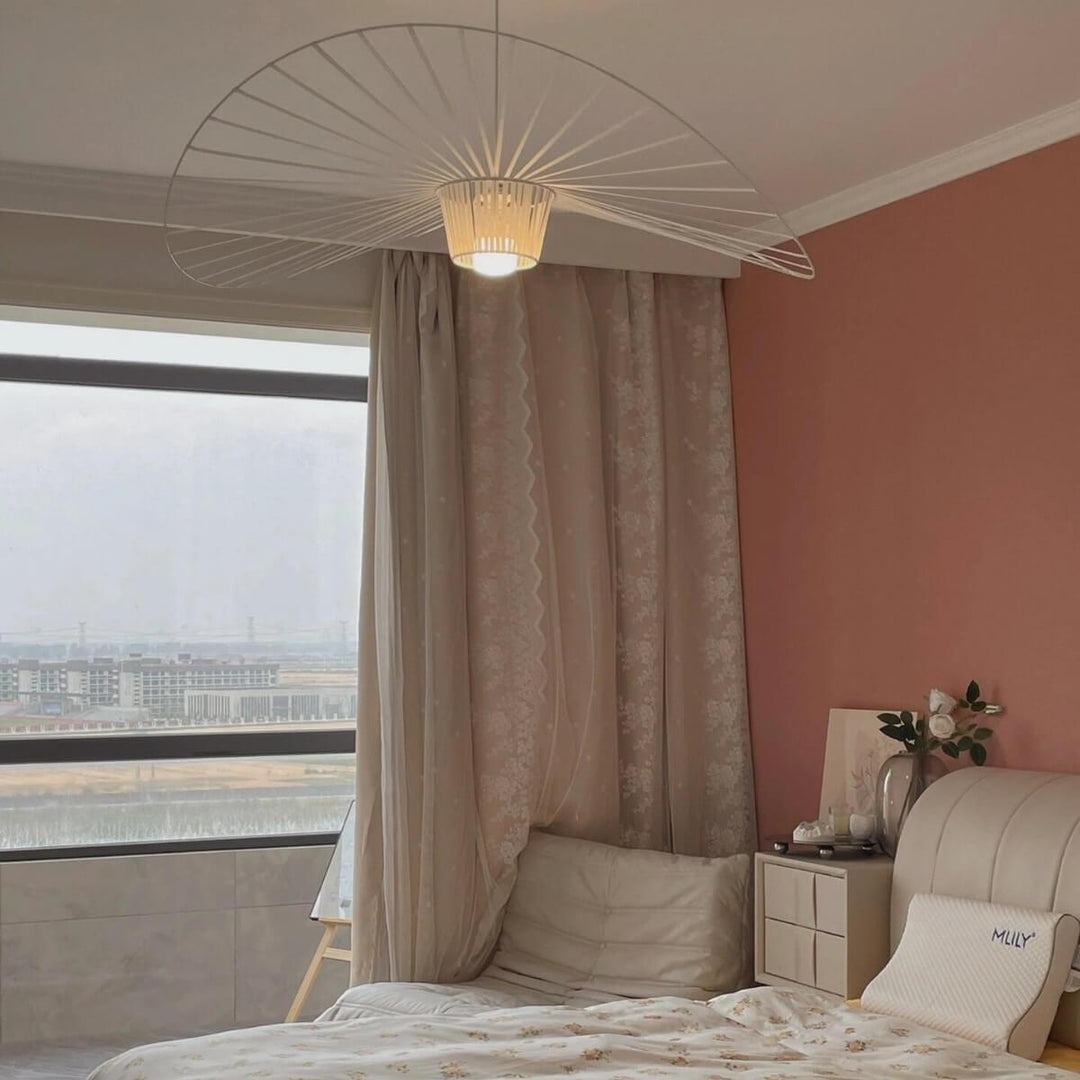 French Vertigo Fiberglass Chandelier Modern Vintage Light | Vinlighting | Vinlighting