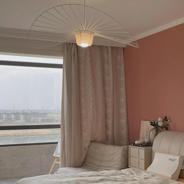 French Vertigo Fiberglass Chandelier Modern Vintage Light | Vinlighting | Vinlighting