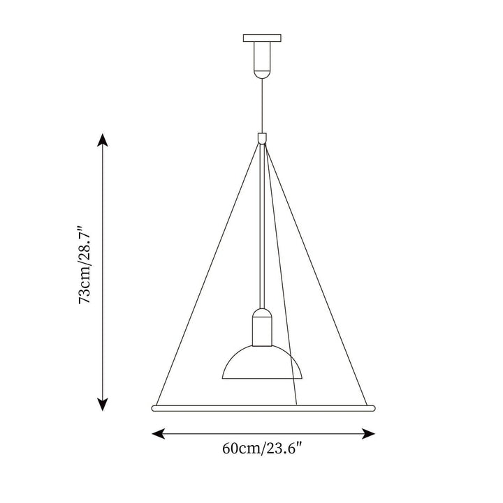 Frisbi Pendant Lamp | Modern Hanging Light for Dining Room & Kitchen | Vinlighting | Vinlighting