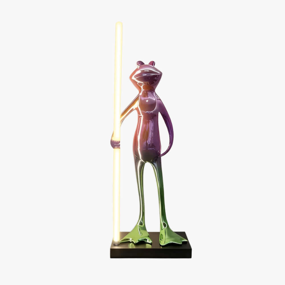 Frogman Table Lamp – Art Deco Interesting Sculptural Light