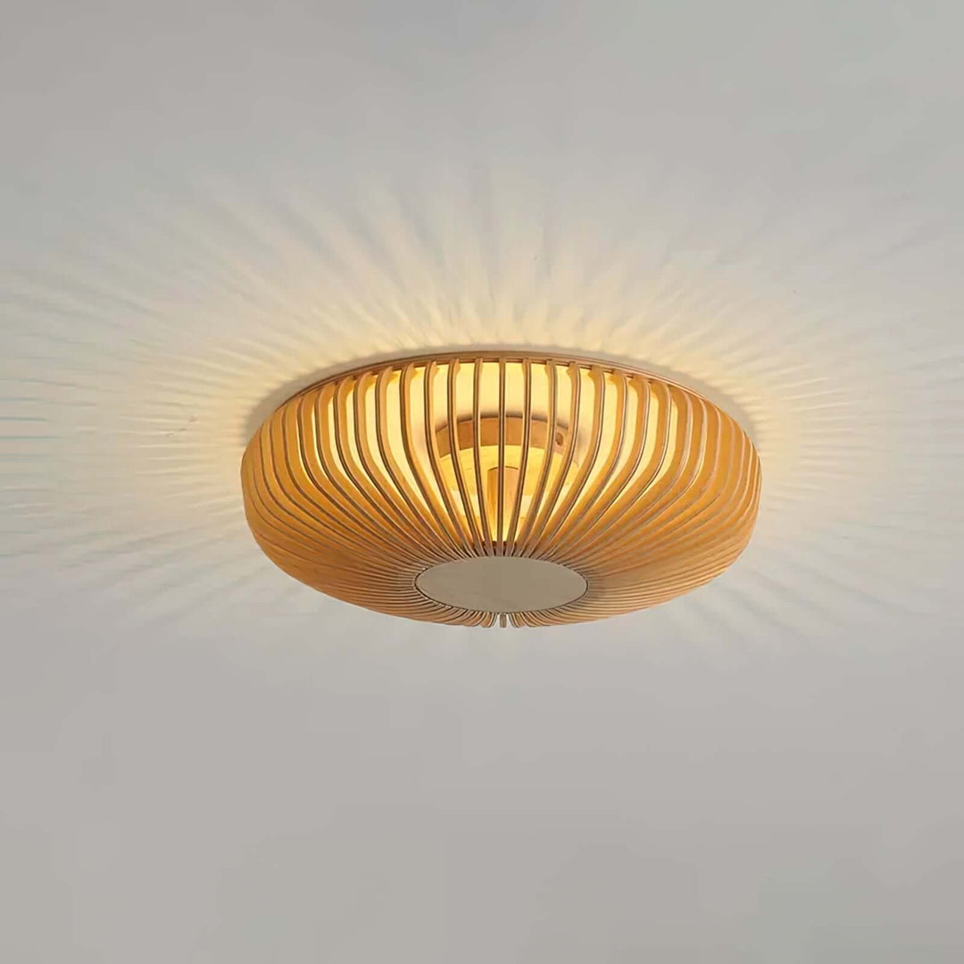 Fylion B Ceiling Lamp – Nordic Creative Pumpkin Log Design