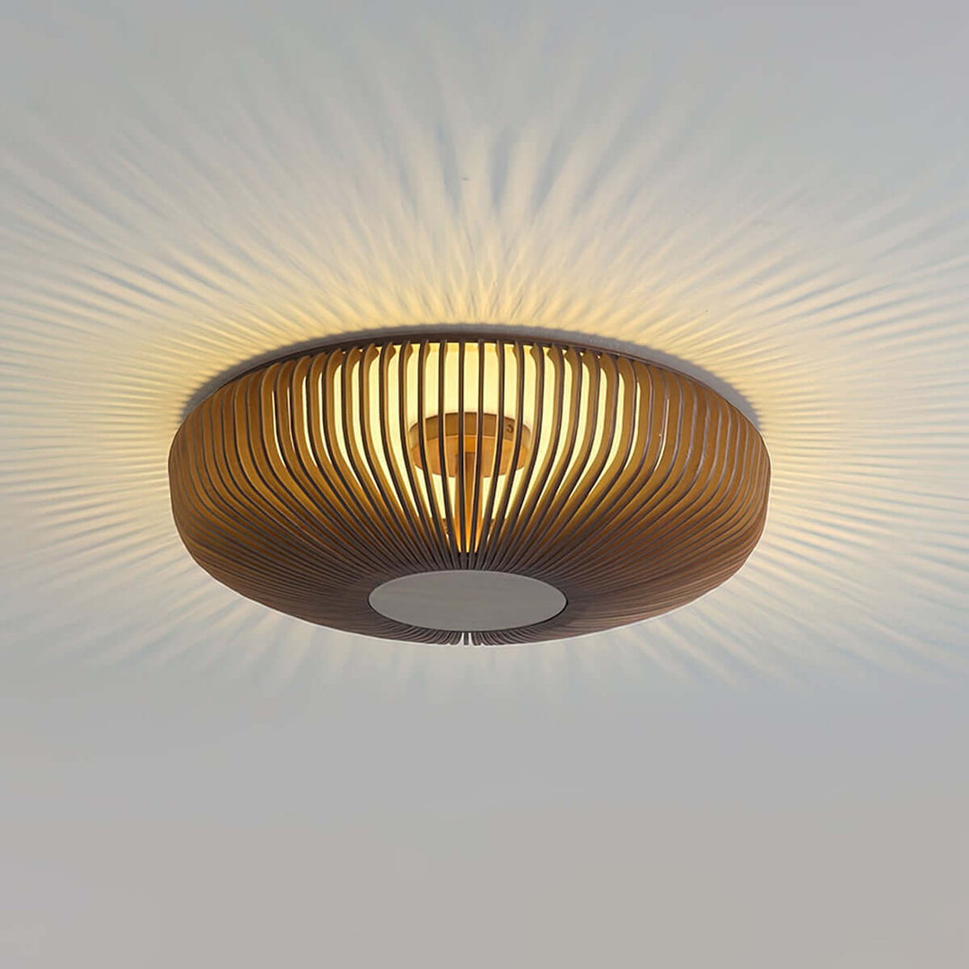 Fylion B Ceiling Lamp – Nordic Creative Pumpkin Log Design