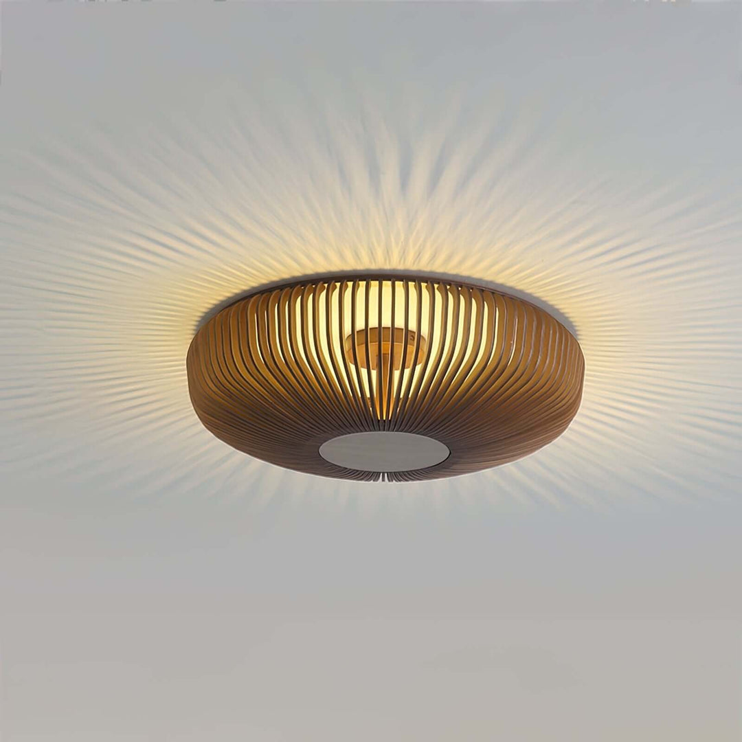 Fylion B Ceiling Lamp – Nordic Creative Pumpkin Log Design