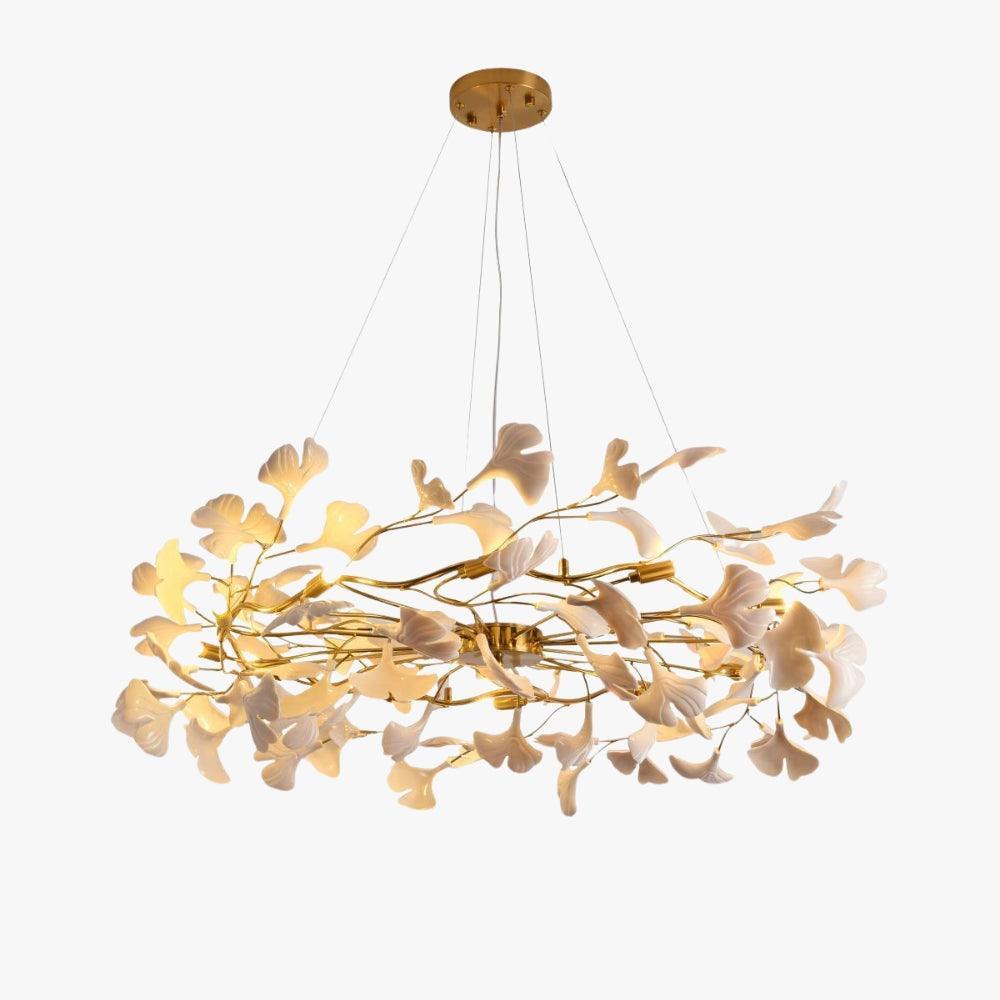Gingko Chandelier Style D - Round Dining Table Light | Vinlighting | Vinlighting