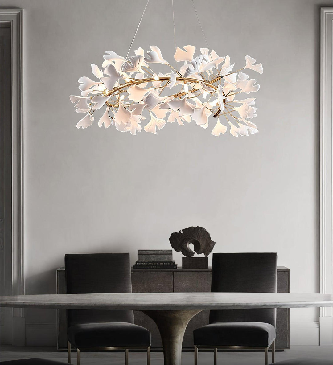 Gingko Chandelier Style E - Modern French Country Lighting | Vinlighting | Vinlighting