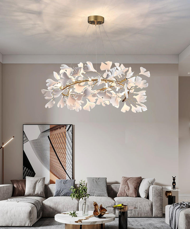 Gingko Chandelier Style E - Modern French Country Lighting | Vinlighting | Vinlighting