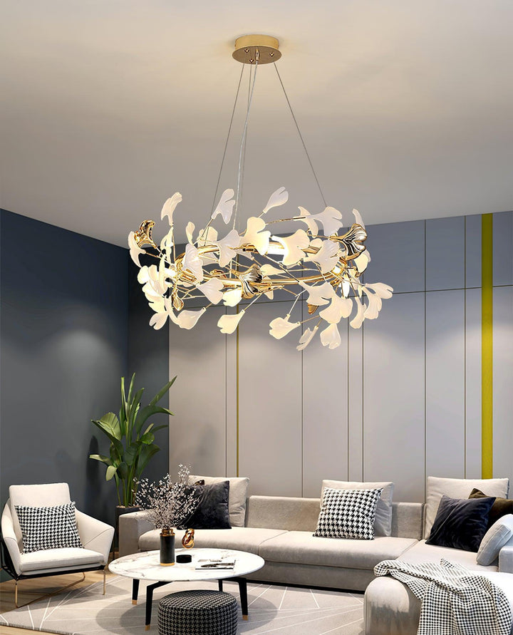 Gingko Chandelier Style E - Modern French Country Lighting | Vinlighting | Vinlighting