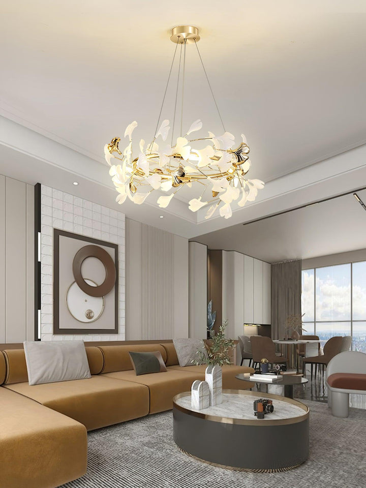 Gingko Chandelier Style E - Modern French Country Lighting | Vinlighting | Vinlighting