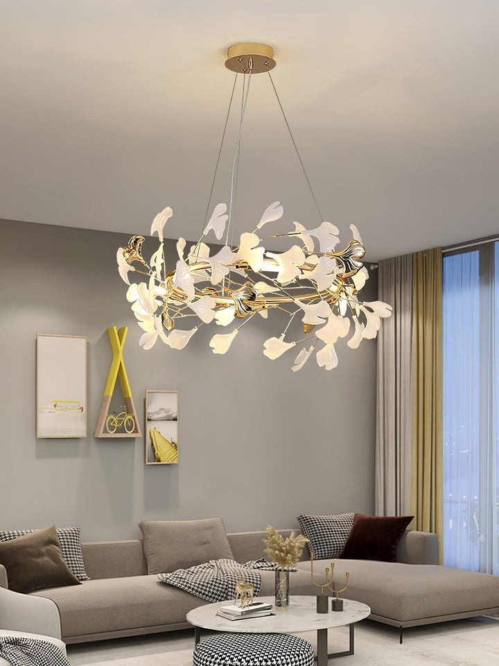 Gingko Chandelier Style E - Modern French Country Lighting | Vinlighting | Vinlighting