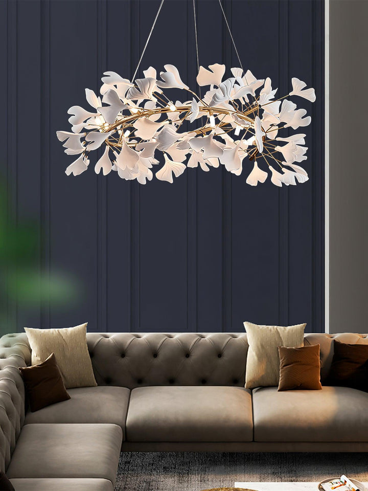 Gingko Chandelier Style E - Modern French Country Lighting | Vinlighting | Vinlighting