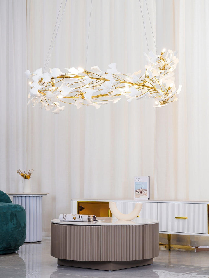Gingko Chandelier Style E - Modern French Country Lighting | Vinlighting | Vinlighting