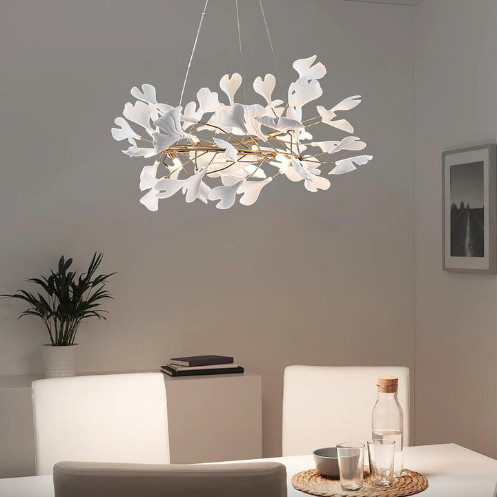 Gingko Chandelier Style E - Modern French Country Lighting | Vinlighting | Vinlighting