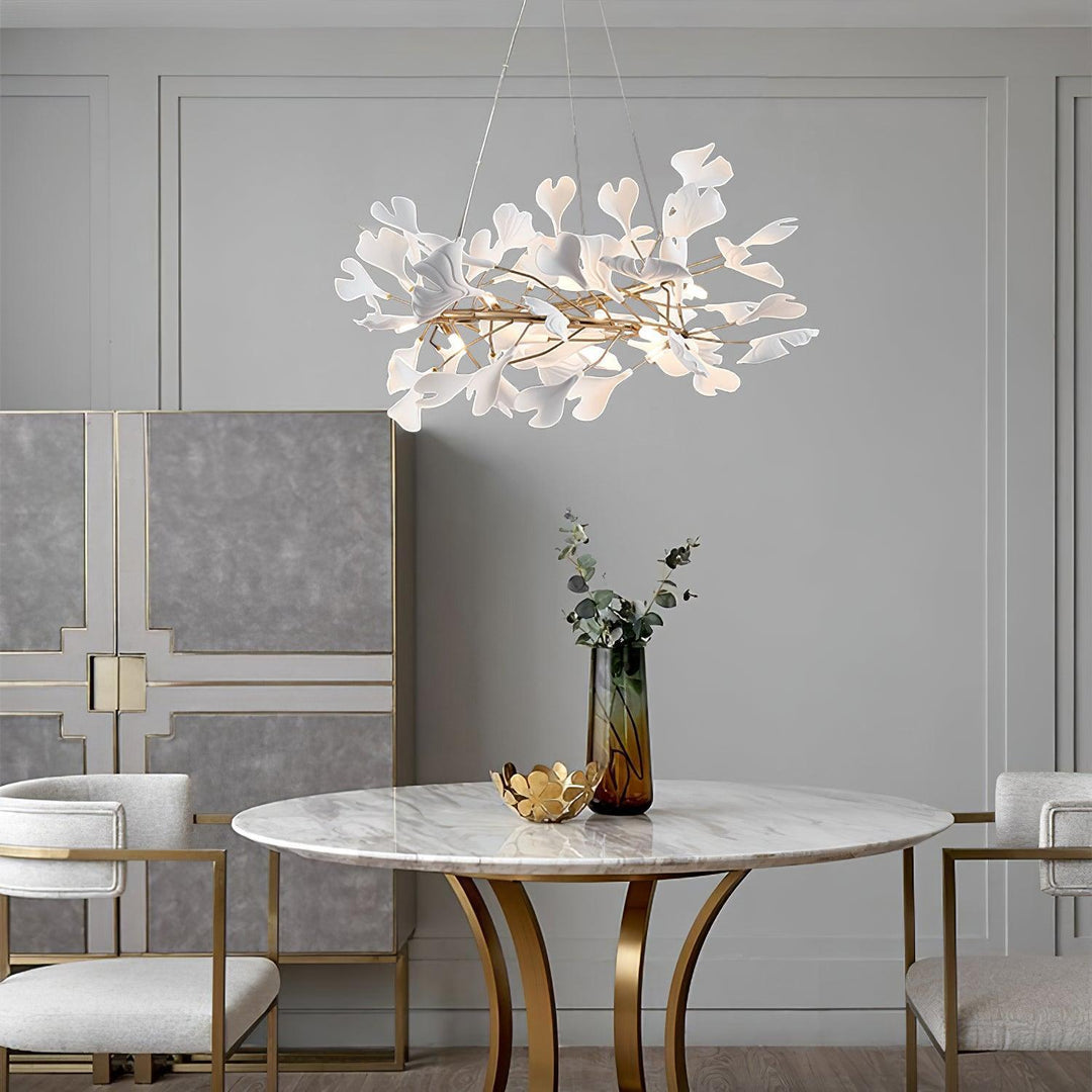 Gingko Chandelier Style E - Modern French Country Lighting | Vinlighting | Vinlighting