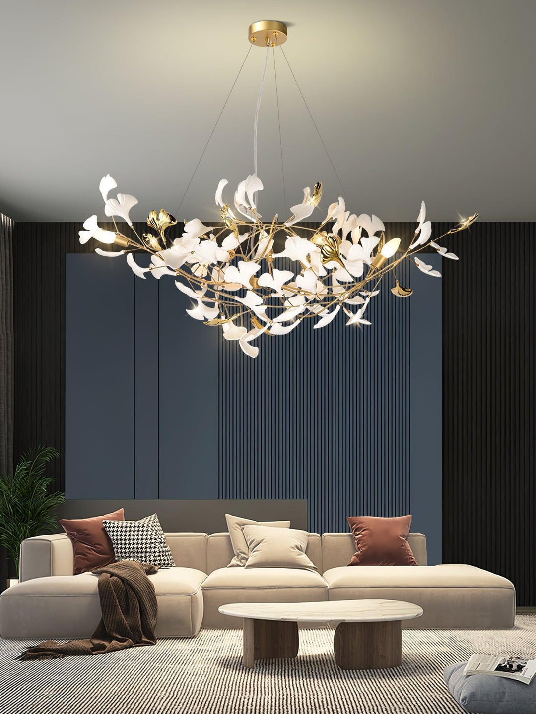 Gingko Chandelier Style F | Modern Bedroom Kitchen Light | Vinlighting | Vinlighting