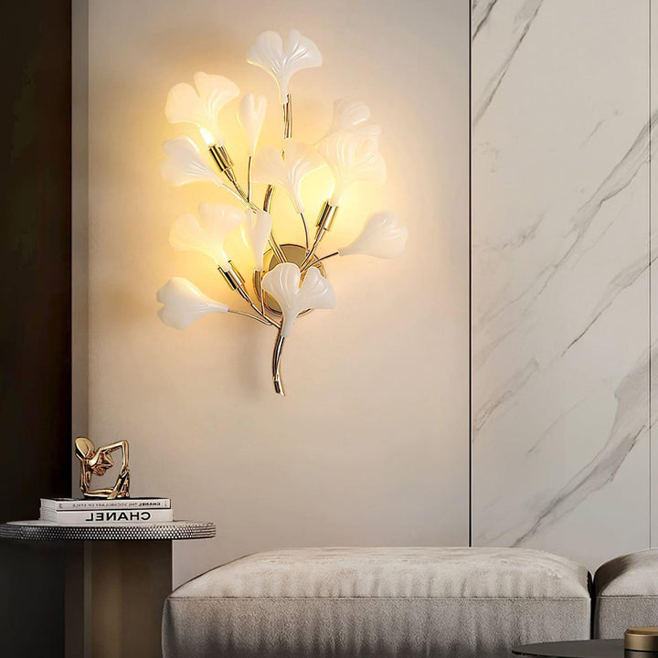 Gingko Sonia Wall Lamp - Mid Century Ceramic Sconce Light | Vinlighting | Vinlighting