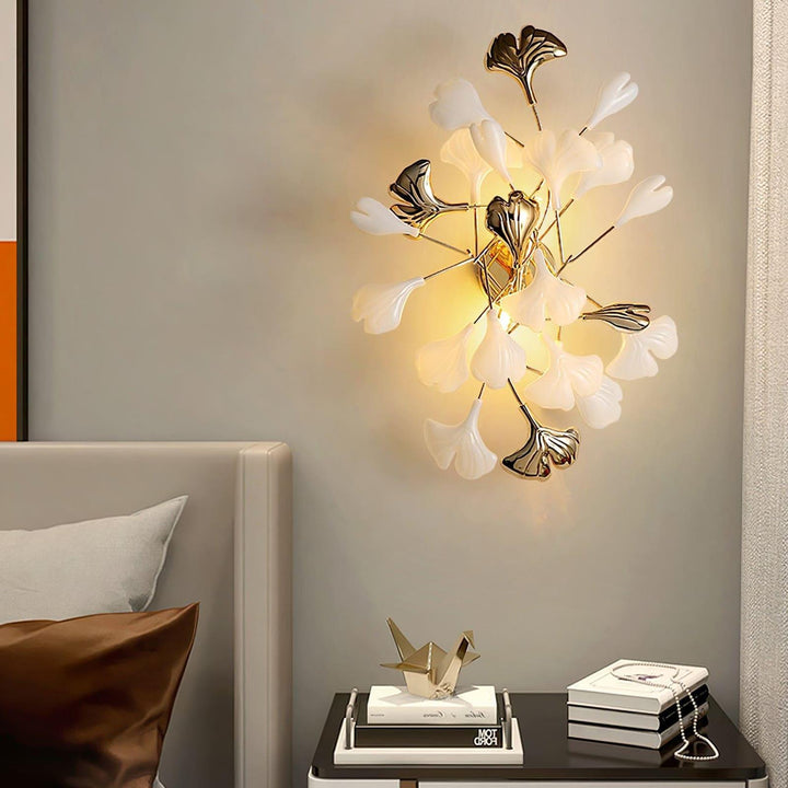 Gingko Sonia Wall Lamp - Mid Century Ceramic Sconce Light | Vinlighting | Vinlighting