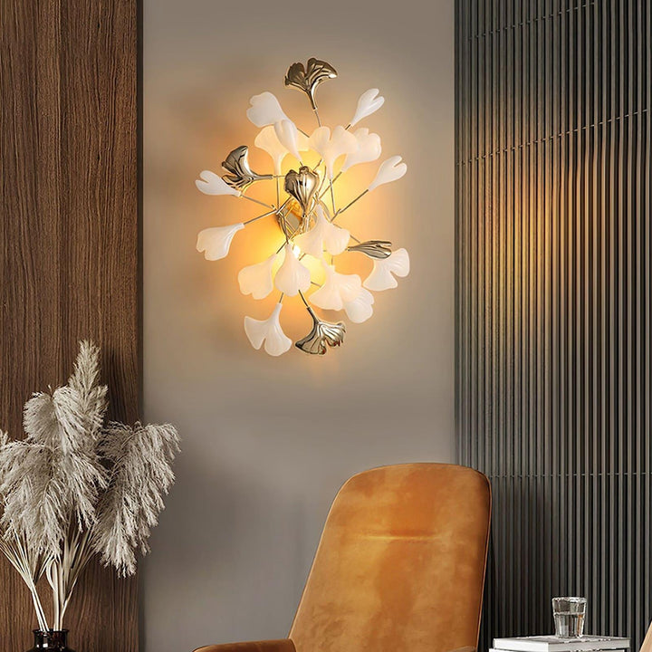 Gingko Sonia Wall Lamp - Mid Century Ceramic Sconce Light | Vinlighting | Vinlighting