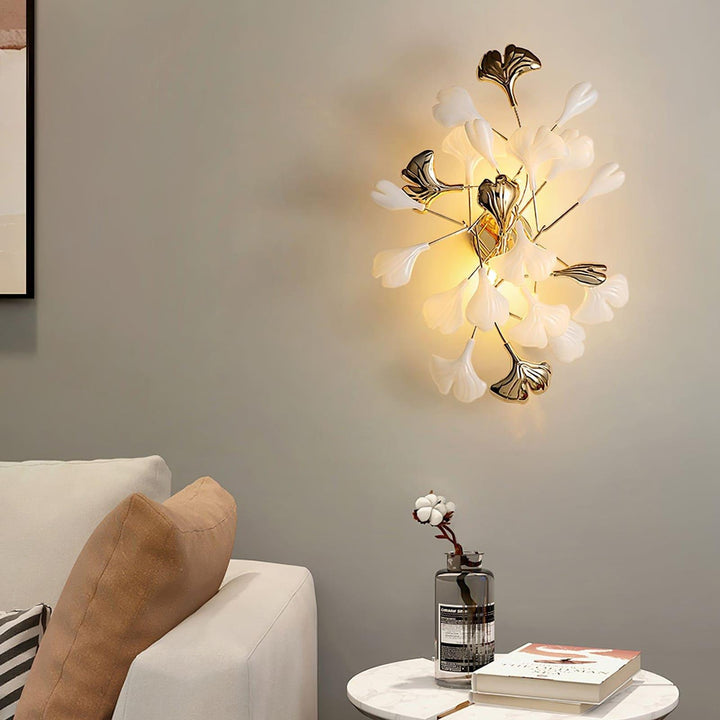 Gingko Sonia Wall Lamp - Mid Century Ceramic Sconce Light | Vinlighting | Vinlighting