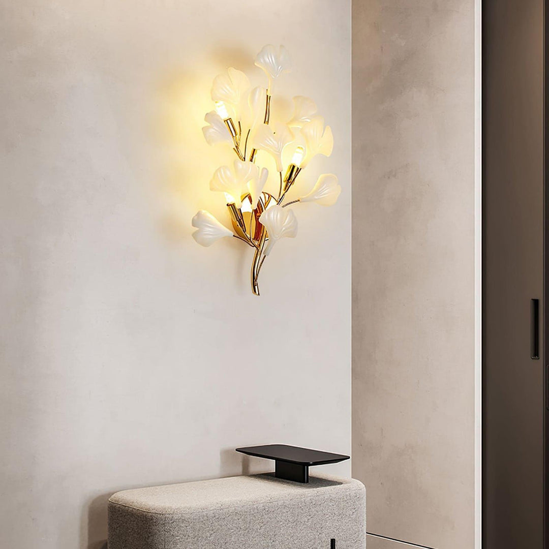 Gingko Sonia Wall Lamp - Mid Century Ceramic Sconce Light | Vinlighting | Vinlighting