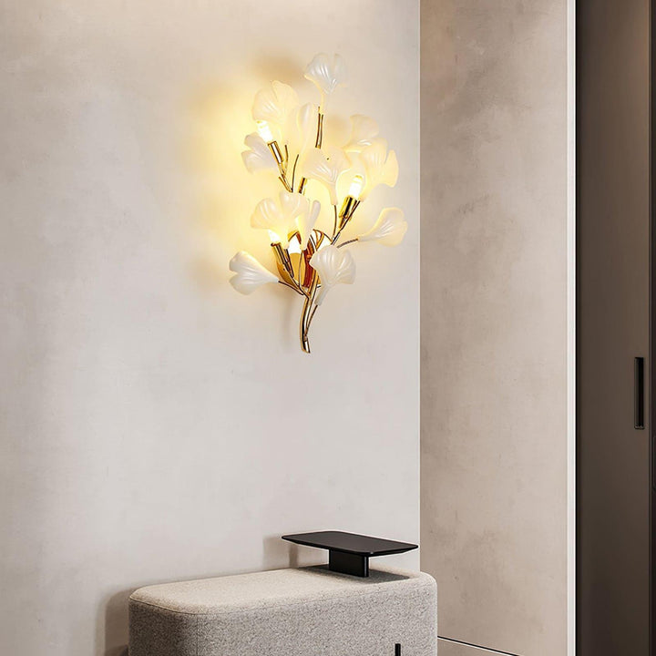 Gingko Sonia Wall Lamp - Mid Century Ceramic Sconce Light | Vinlighting | Vinlighting