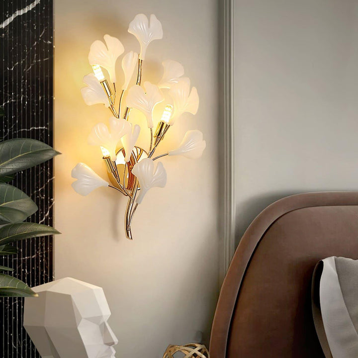 Gingko Sonia Wall Lamp - Mid Century Ceramic Sconce Light | Vinlighting | Vinlighting