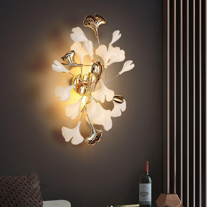 Gingko Sonia Wall Lamp - Mid Century Ceramic Sconce Light | Vinlighting | Vinlighting