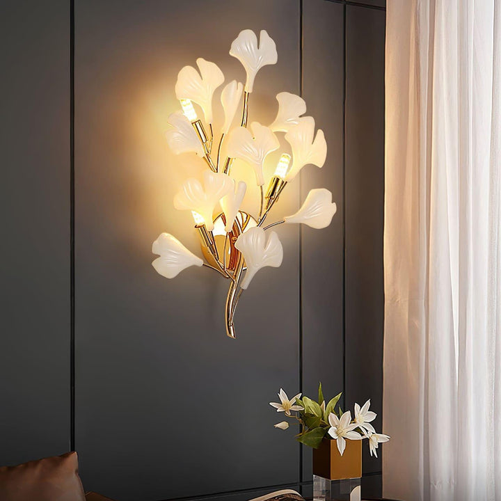 Gingko Sonia Wall Lamp - Mid Century Ceramic Sconce Light | Vinlighting | Vinlighting