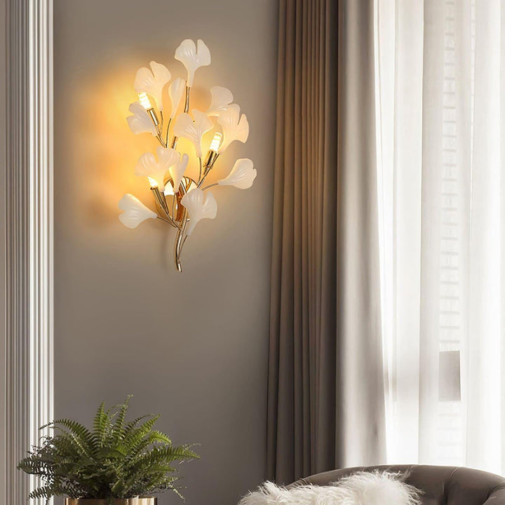 Gingko Sonia Wall Lamp - Mid Century Ceramic Sconce Light | Vinlighting | Vinlighting