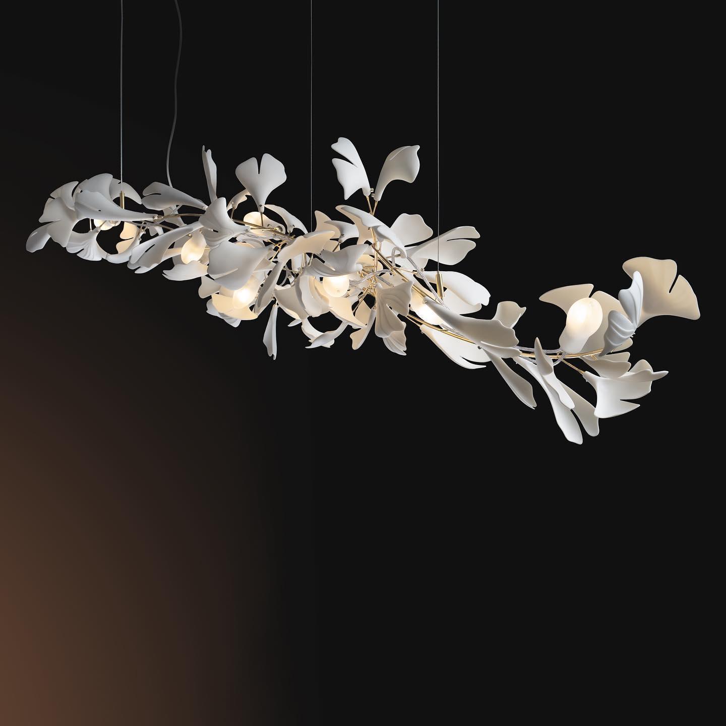 Gingko Chandelier Style B - Vinlighting