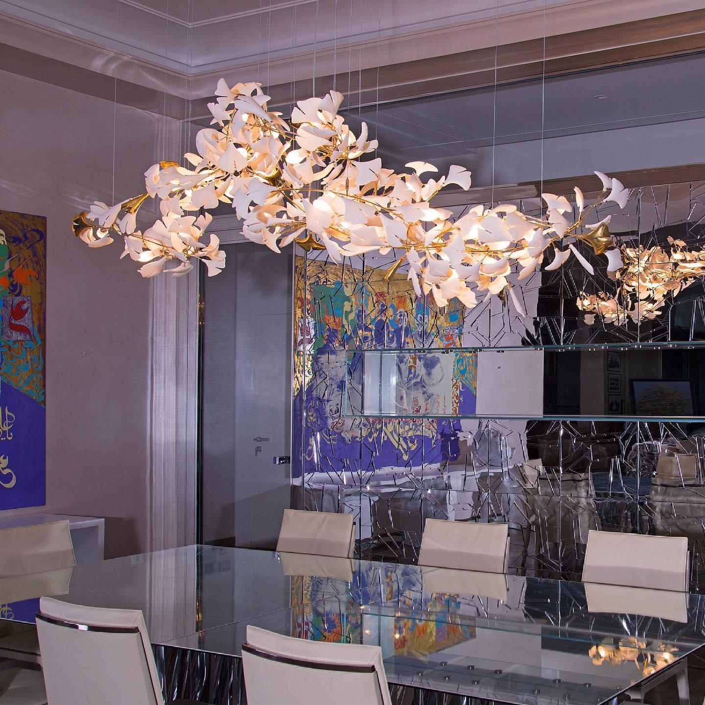 Gingko Chandelier Style B - Vinlighting