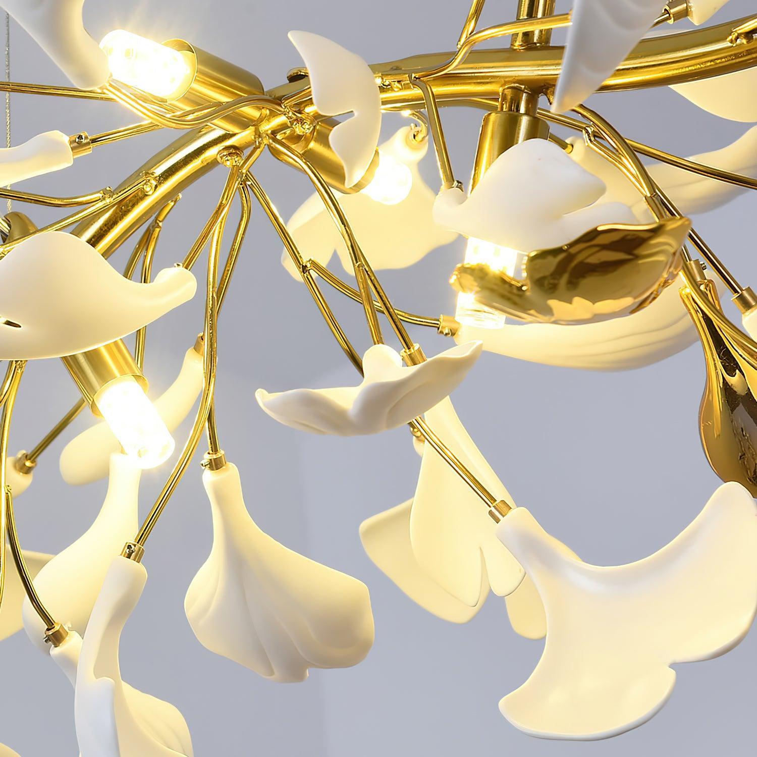 Gingko Chandelier Style B - Vinlighting