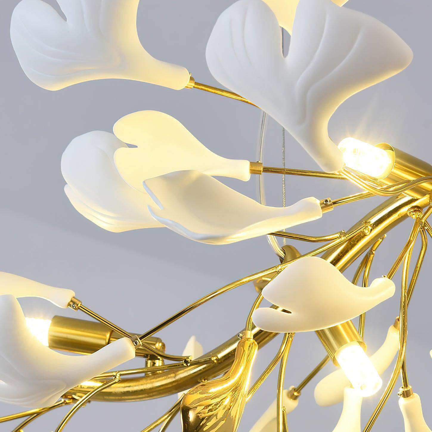 Gingko Chandelier Style B - Vinlighting