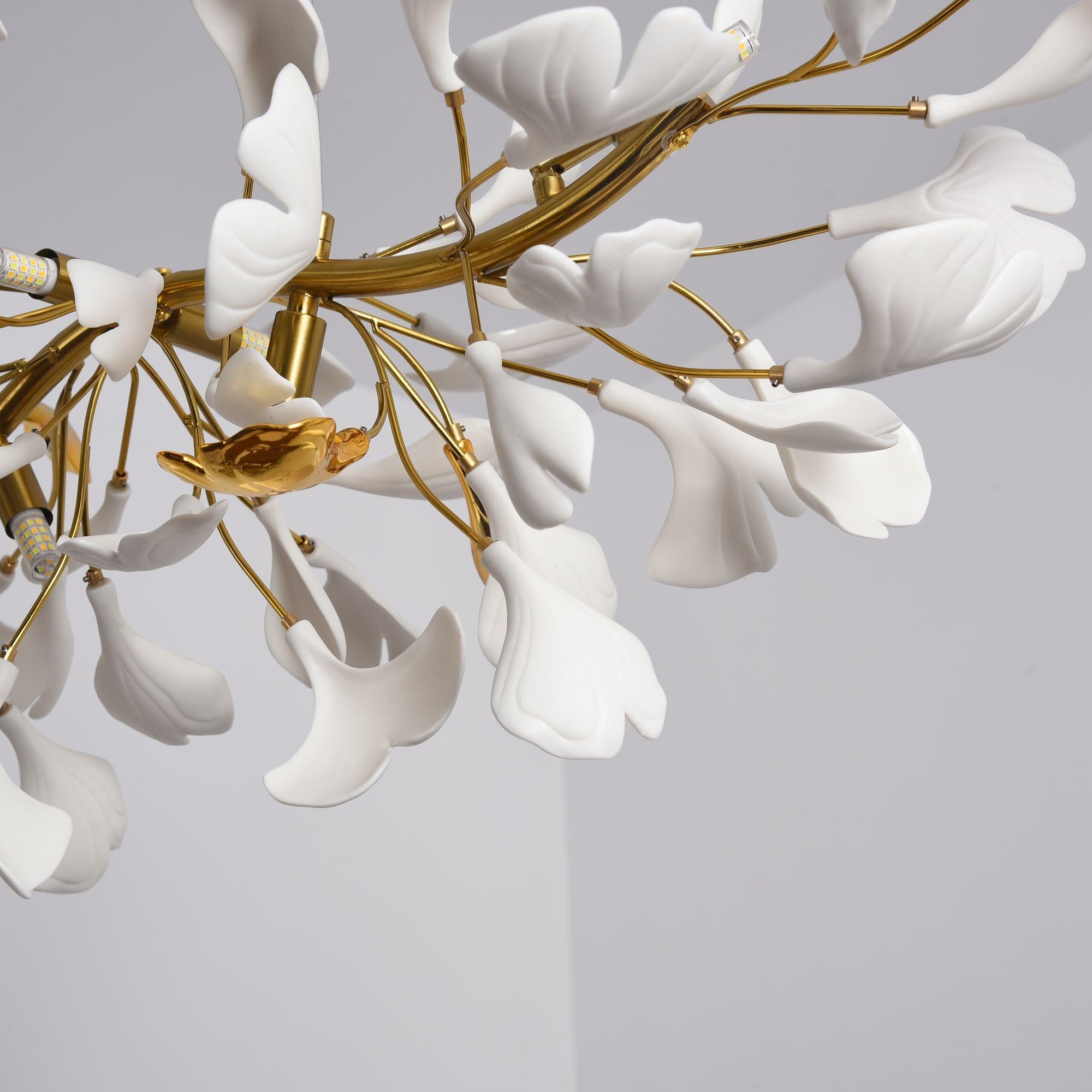 Gingko Chandelier Style B - Vinlighting