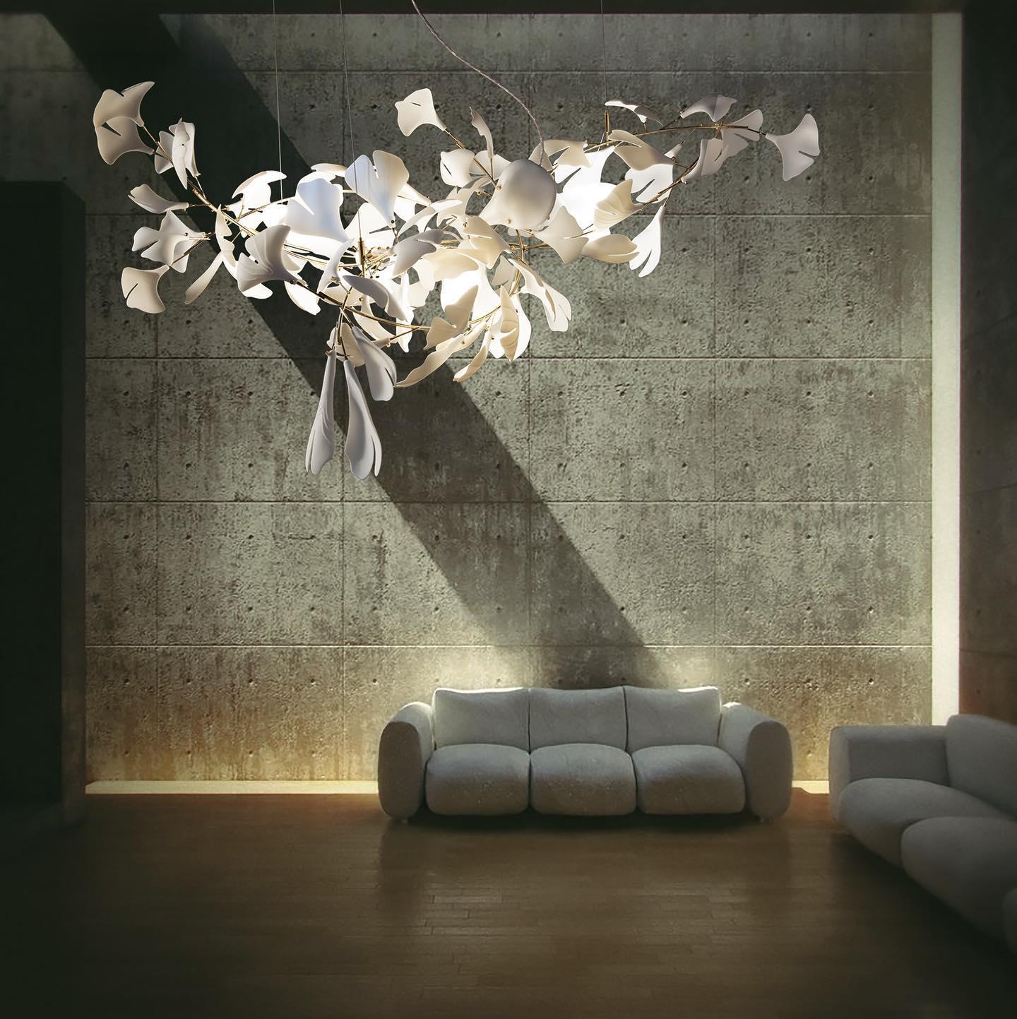 Gingko Chandelier Style B - Vinlighting