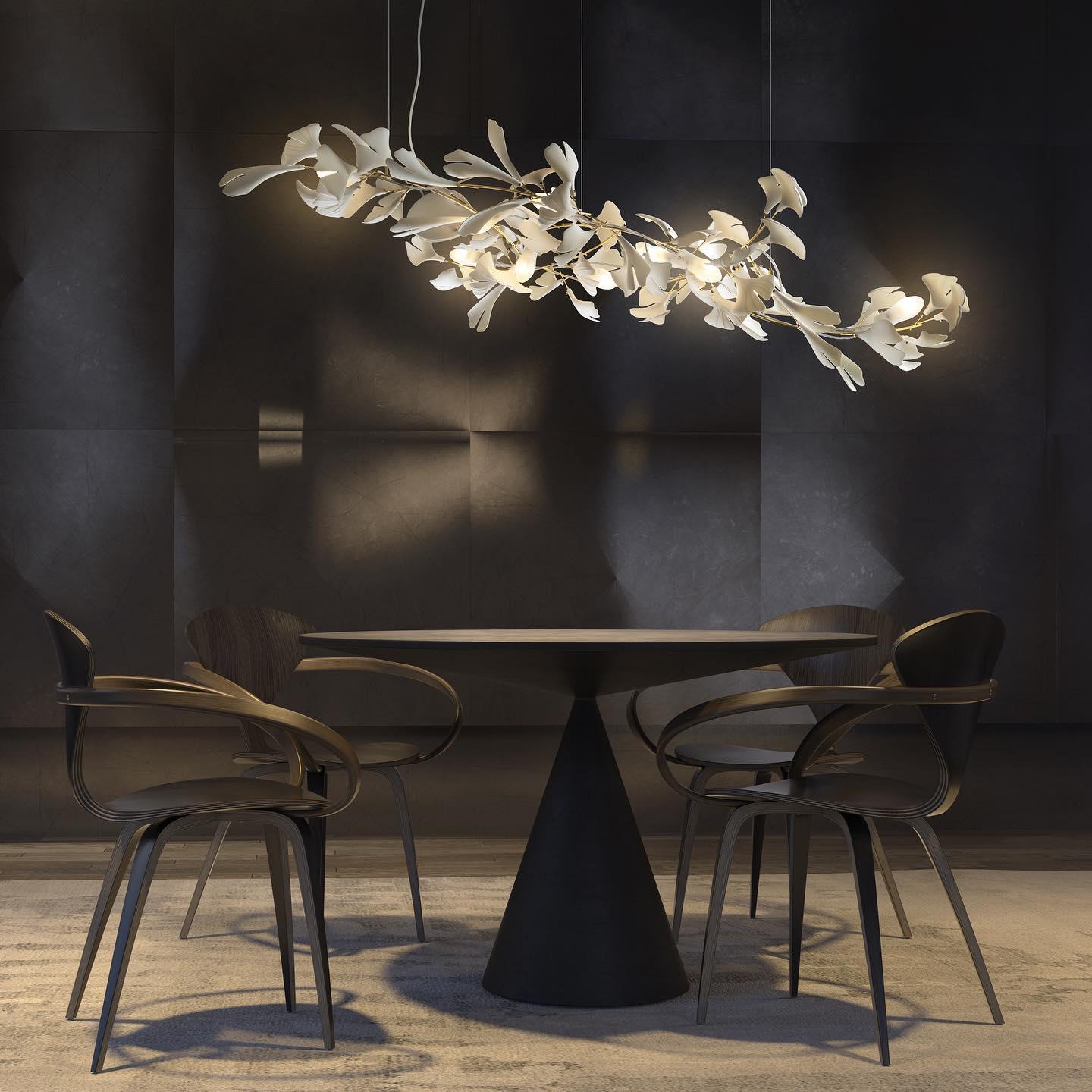 Gingko Chandelier Style B - Vinlighting